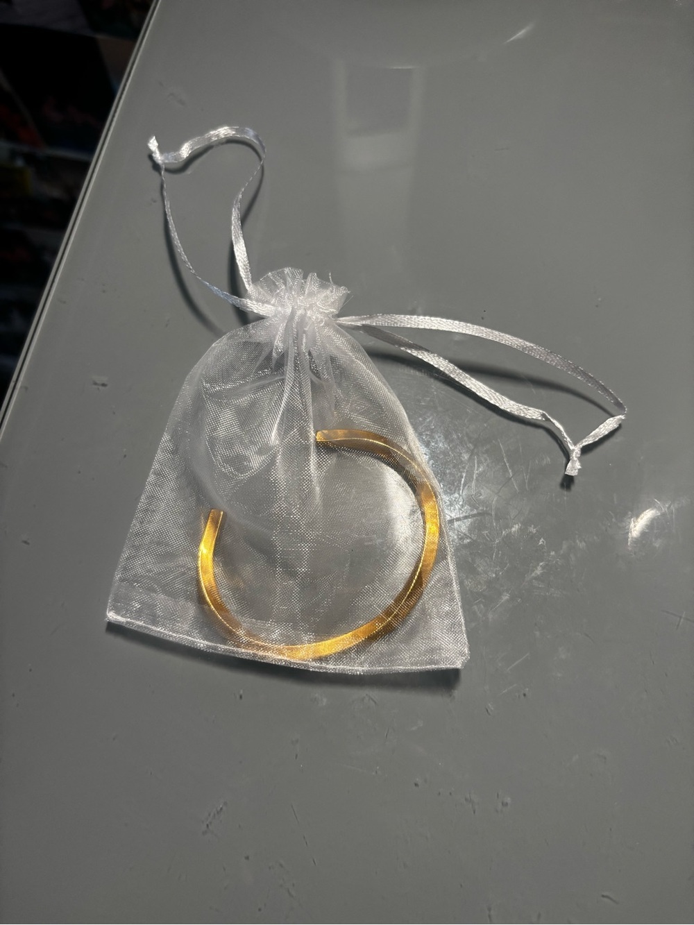 New gold bangle